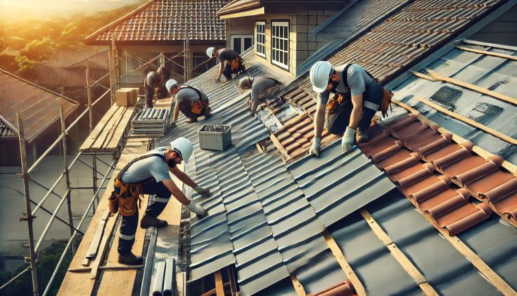 NEW-ROOF-INSTALLATION-WORKS-METAL-AND-CLAY